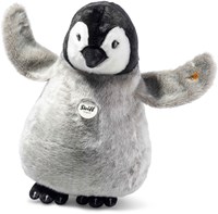Steiff Plüsch Pinguin Flaps - Kuscheltier, hellgrau - 60 cm - weiches Spielzeug-2