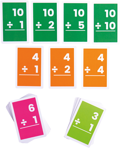Bigjigs Flashcards Divisionen 1-10 (10)