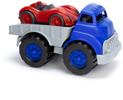 Green Toys Truck und Rennwagen