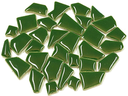 Colourful Mosaics Mosaikspielzeug Flip Mini Uni Moosgrün 100 g