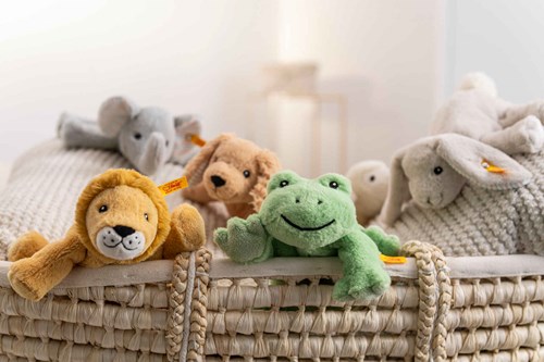 Steiff Plüsch Löwe Kuscheltier Liam 20 cm - weiches Spielzeug für Kinder-3