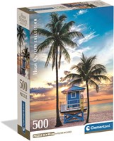 Clementoni Legpuzzel Miami Beach Florida, 500st.-2