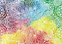 Yazz Flower Mandala - 1000 Teile