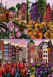 Grafika Puzzle Blumen - 1000 Teile Puzzle Erwachsene Karton