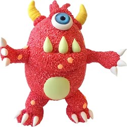 Foam Clay Knetset Monster rot - Funny Friends Bastelset für Kinder