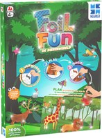 Foil Fun kreative Bastelset Tierwelt für Kinder - Hobby Spielzeug