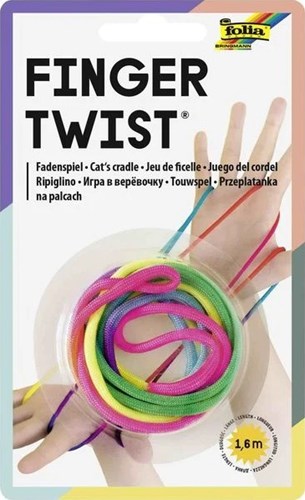 Folia Folia Finger Twist Regenboog 160 cm