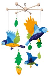 Folia Folia Knutselset Mobiel Vogel 86 delen