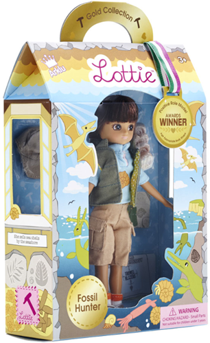 Lottie Puppe Fossilienjägerin - Lernspielzeug Paläontologie-3