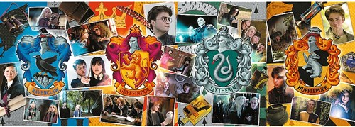 Trefl Harry Potter Puzzle - 1000 Teile - Vier Häuser von Hogwarts