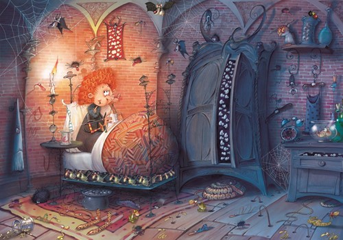 Grafika François Ruyer - Die Hexe - 1000 Teile