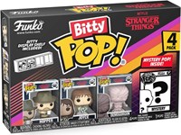 FUNKO BITTY POP: STRANGER THINGS SEASON 1 - HOPPER 4PK