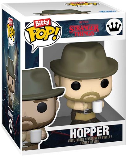FUNKO BITTY POP: STRANGER THINGS SEASON 1 - HOPPER 4PK-3