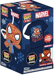 FUNKO PKT POP! & TEE: MARVEL - SPIDEY (GB) - L (KID)