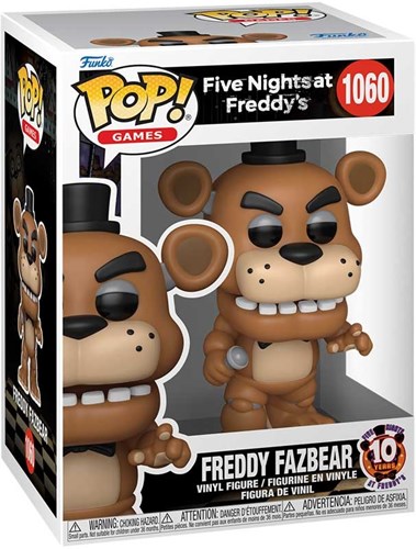 FUNKO POP GAMES: FNAF 10 YEAR - FREDDY