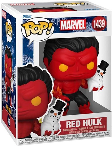 FUNKO POP MARVEL: HOLIDAY S4 - RED HULK
