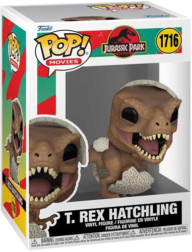 FUNKO POP MOVIES: JURASSIC PARK HATCHLING - T-REX