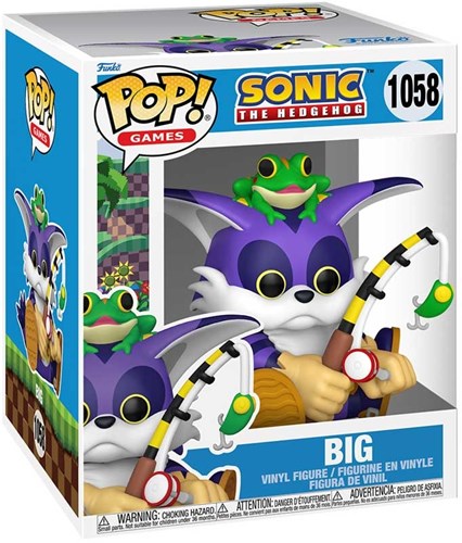 FUNKO POP SUPER: SONIC - BIG THE CAT W/FROGGY