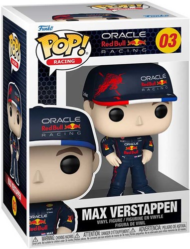 Funko Pop Max Verstappen Formel 1 Red Bull - Spielzeug Sammelfigur