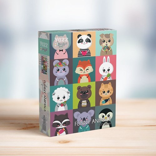 Yazz Puzzle Funny Animals - 1000 Teile Legespiel-2