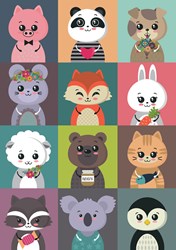 Yazz Puzzle Funny Animals - 1000 Teile Legespiel