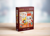 Magnolia Puzzle 1000 Teile lustiges Zimmer Puzzle Erwachsene-2