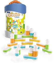 Guidecraft Konstruktionsspielzeug Grippies Links - magnetisches Lernspielzeug