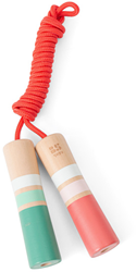 BS Toys Springseil rosa - klassisches Outdoor-Spielzeug für Kinder