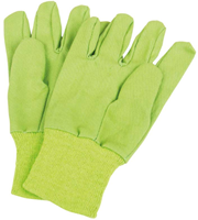 BigJigs Baumwoll-Gartenhandschuhe - Grün für Kinder