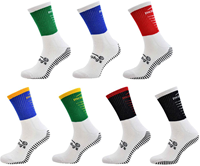 Murphy's Sportsocken Pro Mid Grip Erwachsene maroon-weiß 6-8 Antirutsch