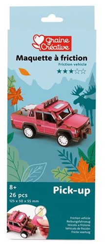 Graine Creative 3D Holzpuzzle Pickup Truck Bausatz Spielzeug