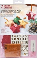 Graine Creative GC Adventskalender-Set Sterne