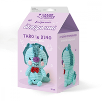 Graine Creative GC Amigurumi Häkelset Dinosaurier 10 cm