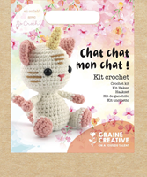 Graine Creative GC Amigurumi Häkelset Katze 15 cm