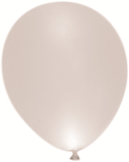 Graine Creative GC Luftballons mit LED-Beleuchtung 25 cm Weiß 5 Stück