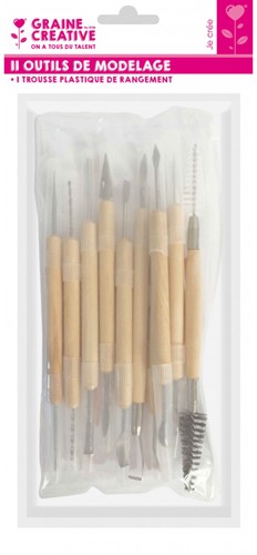 Graine Creative GC Modellierungswerkzeuge Set 11-teilig