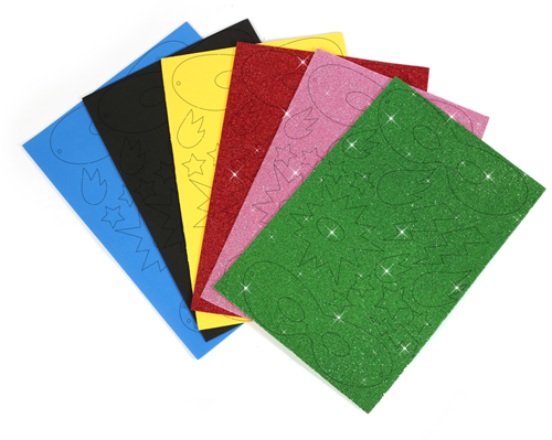 Graine Creative GC Superhelden-Masken-Set aus EVA-Schaum, A4