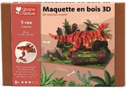 Graine Creative Holz 3D Puzzle T-Rex Dinosaurier Bausatz Spielzeug