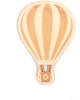 Graine Creative GC Heißluftballon aus Holz, 20,5 x 30 x 0,4 cm