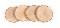 Graine Creative Holzscheiben Bastelmaterial 7-10 cm 4 Stück