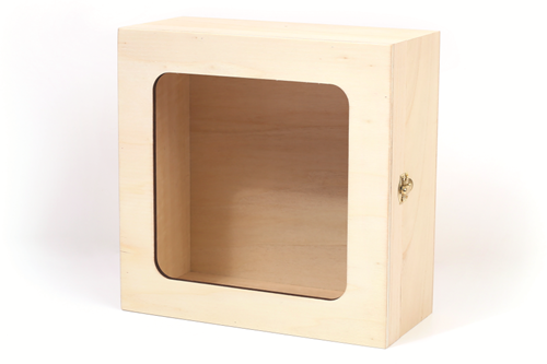 Graine Creative GC Fensterbox aus Holz, 21 x 21 x 10 cm