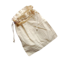 Graine Creative Baumwolltasche mit Seil 30x35 cm - 4 Stück Dekoration