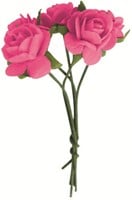 Graine Creative GC Paper Mini Roses 6 mm 10 Stück Rosa