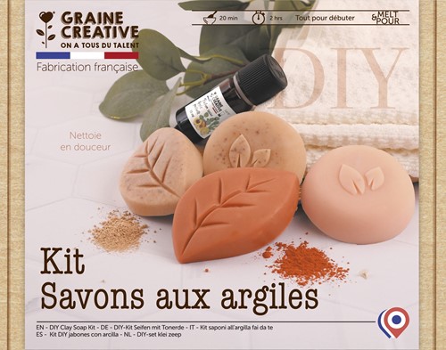 Graine Creative GC Seifenherstellungs-Ton-Set
