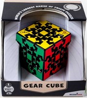 Meffert's 501250 - Geduldspiel Gear Cube 3D-Puzzle in attraktiver Geschenkverpackung ab 7 Jahren