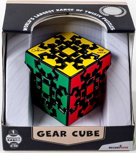 Meffert's 501250 - Geduldspiel Gear Cube 3D-Puzzle in attraktiver Geschenkverpackung ab 7 Jahren