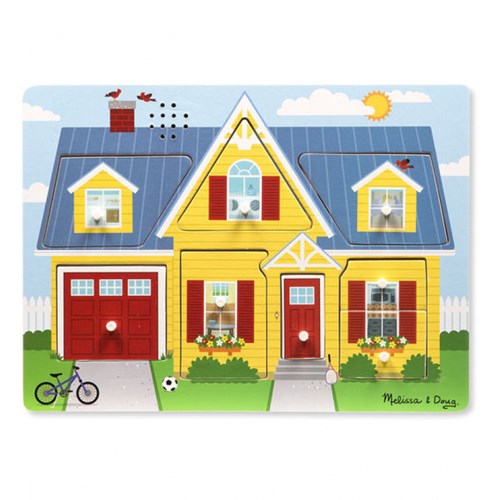 Melissa & Doug Sound Puzzle - Rund ums Haus