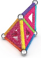 Geomag Glitter Panelen Set Recycled - 22-delig