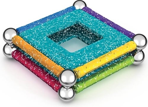 Geomag Glitter Panelen Set Recycled - 22-delig