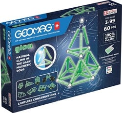 Geomag Glow Set Recycelt - 60 Stück